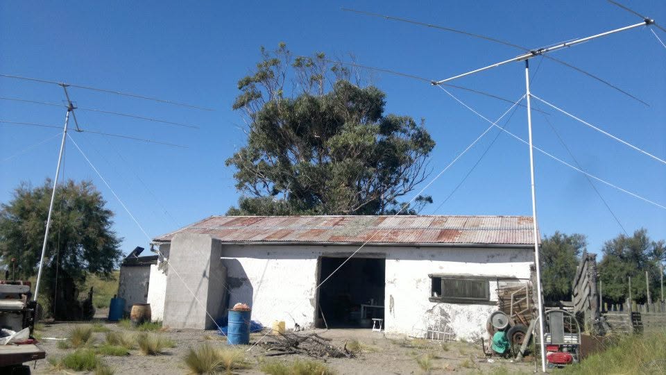 Antenas instaladas durante L22D
