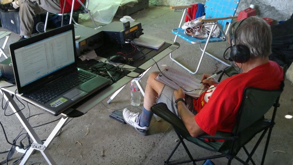 Estación de HF durante L22D